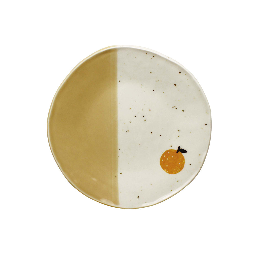 
                
                    Load image into Gallery viewer, Izawa Small Plate 17cm - Yuzu
                
            