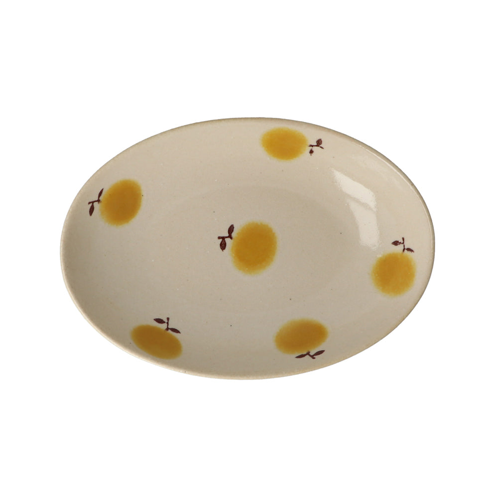 MURIR OVAL BOWL Orange - S