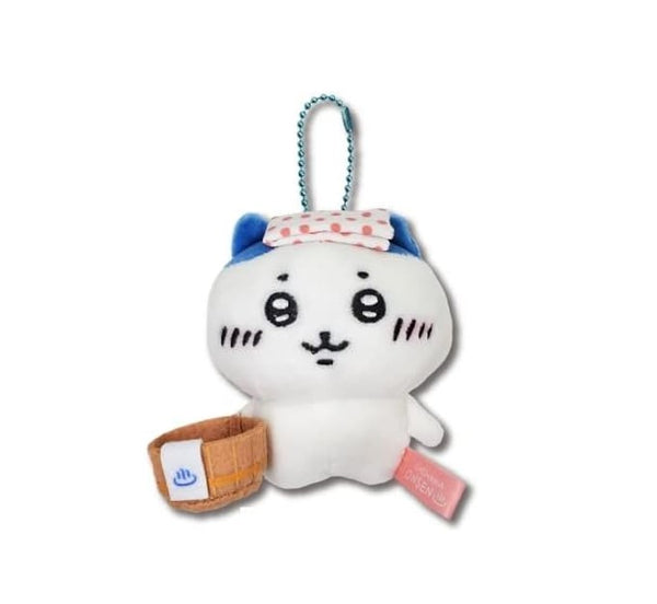 Chiikawa Onsen Plush Keychain