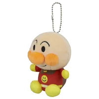 Anpanman Mochi Fluffy Marshmallow Plush Keychain