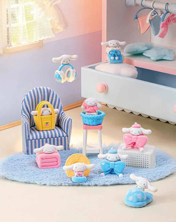 
                
                    Load image into Gallery viewer, Cinnamoroll Furry Figure Cute Wardrobe Mini Blind Box
                
            