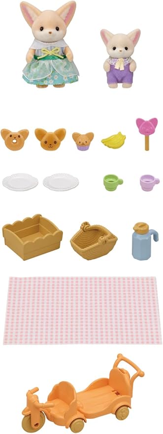 Calico CrittersSunny Picnic Set - Fennee Fox Sister & Baby