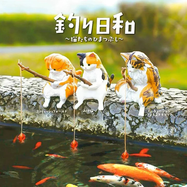 
                
                    Load image into Gallery viewer, Sitting Fishing Cat Mini Figures Blind Box Ver. 1
                
            
