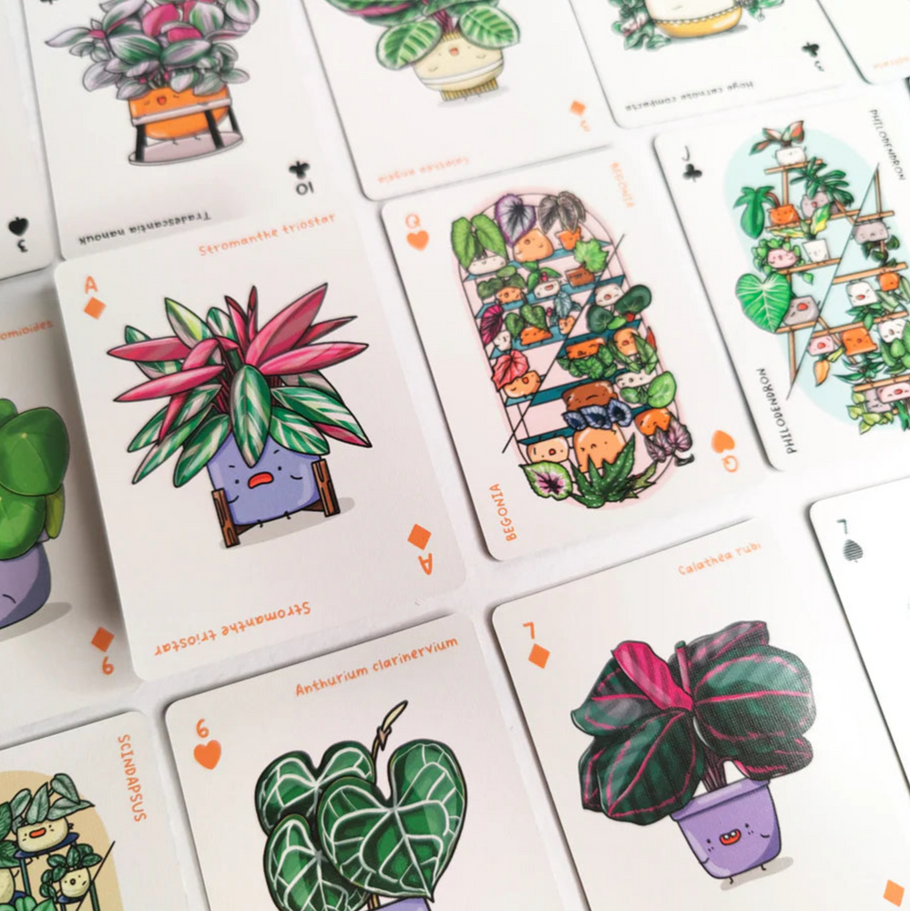
                
                    Load image into Gallery viewer, Full house of Plants Playing Cards
                
            