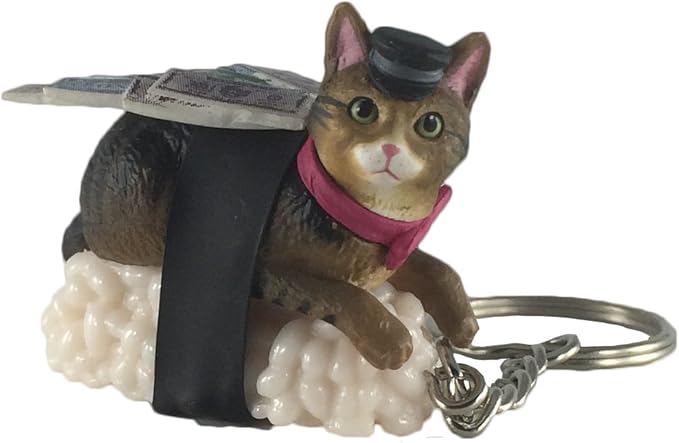 
                
                    Load image into Gallery viewer, Sushi Cat Blind Box Keychain Ver.2
                
            