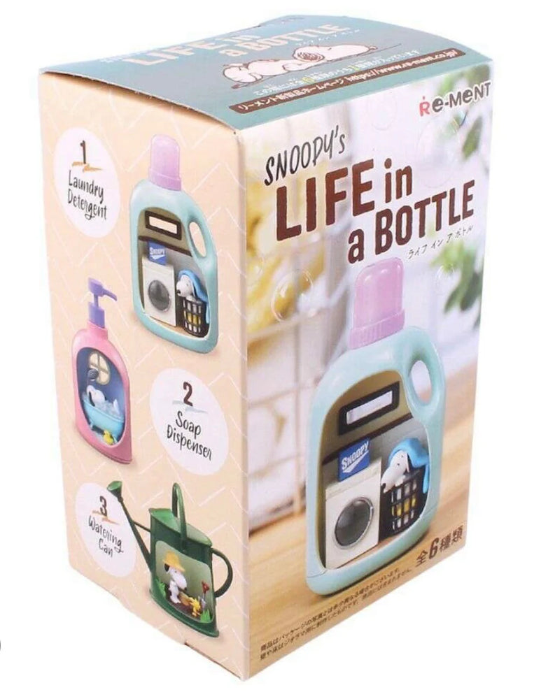 Re-Ment Snoopy's Life in a Bottle Series
