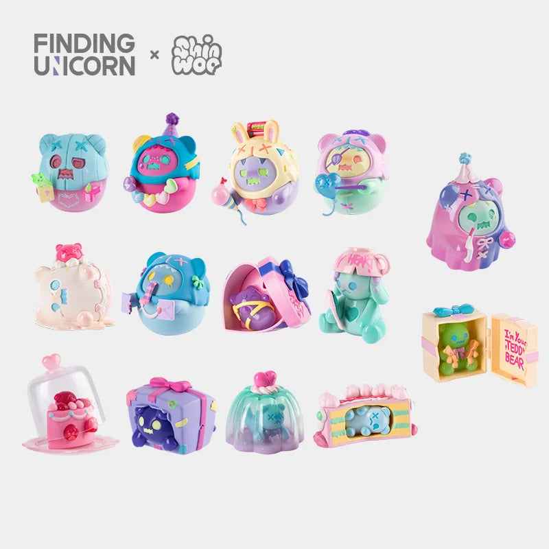 
                
                    Load image into Gallery viewer, ShinWoo BIRTHDAY ALONE SERIES BLIND BOX
                
            