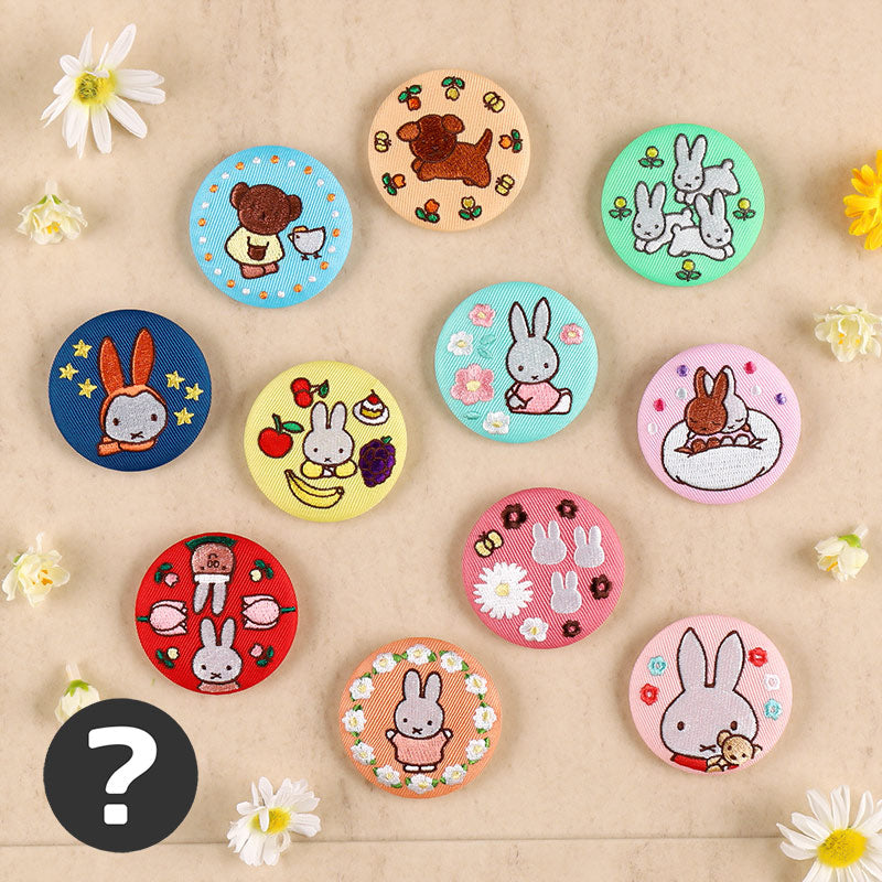 Miffy Embroidered Brooch Collection 3