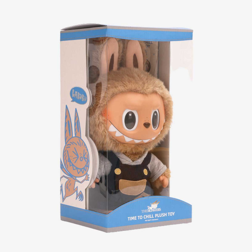 
                
                    Load image into Gallery viewer, LABUBU Time to Chill-Vinyl Plush Doll
                
            
