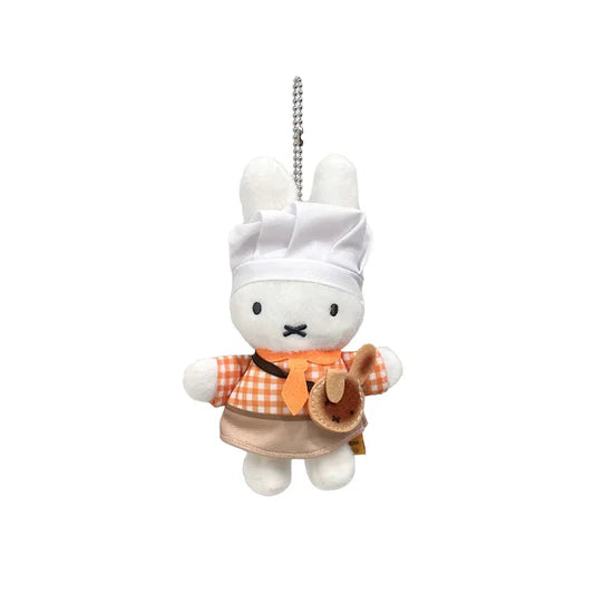 Miffy Kitchen Baker Plushie Key Chain