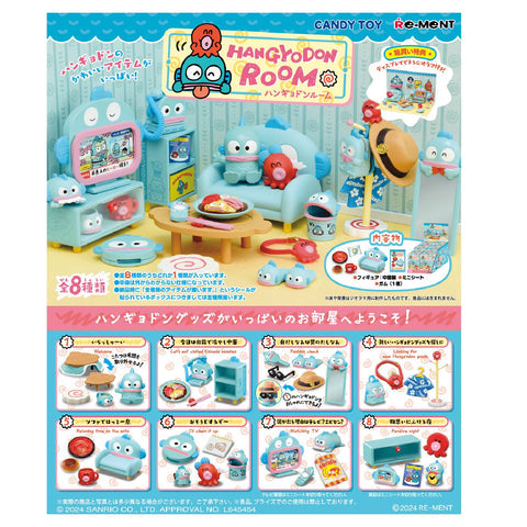 Re-Ment Sanrio Hangyodon Room Series