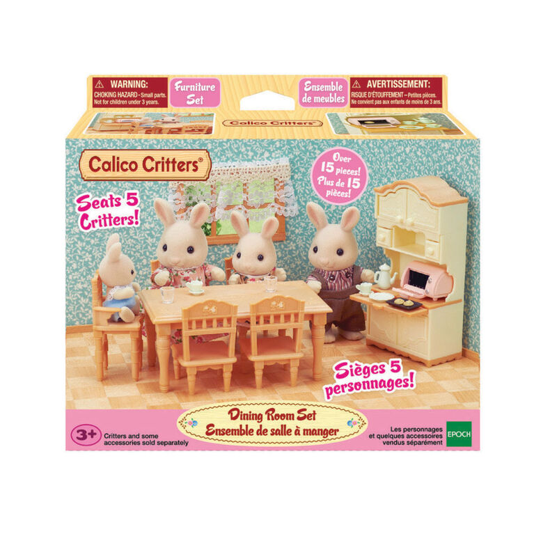Calico Critters Dining Room Set