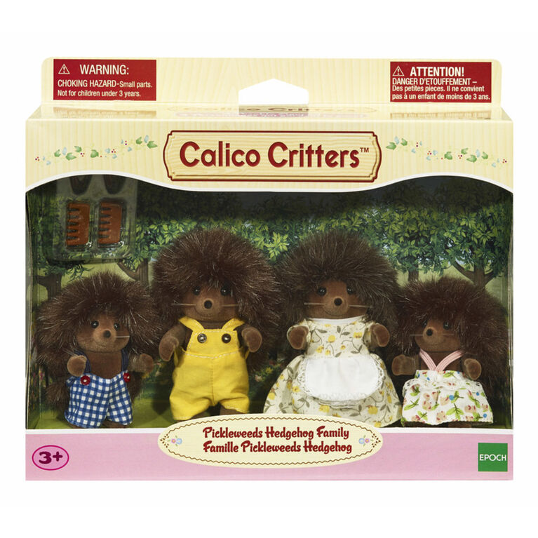 Calico Critters Hedgehog Family