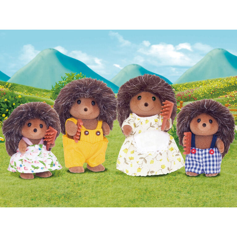 Calico Critters Hedgehog Family