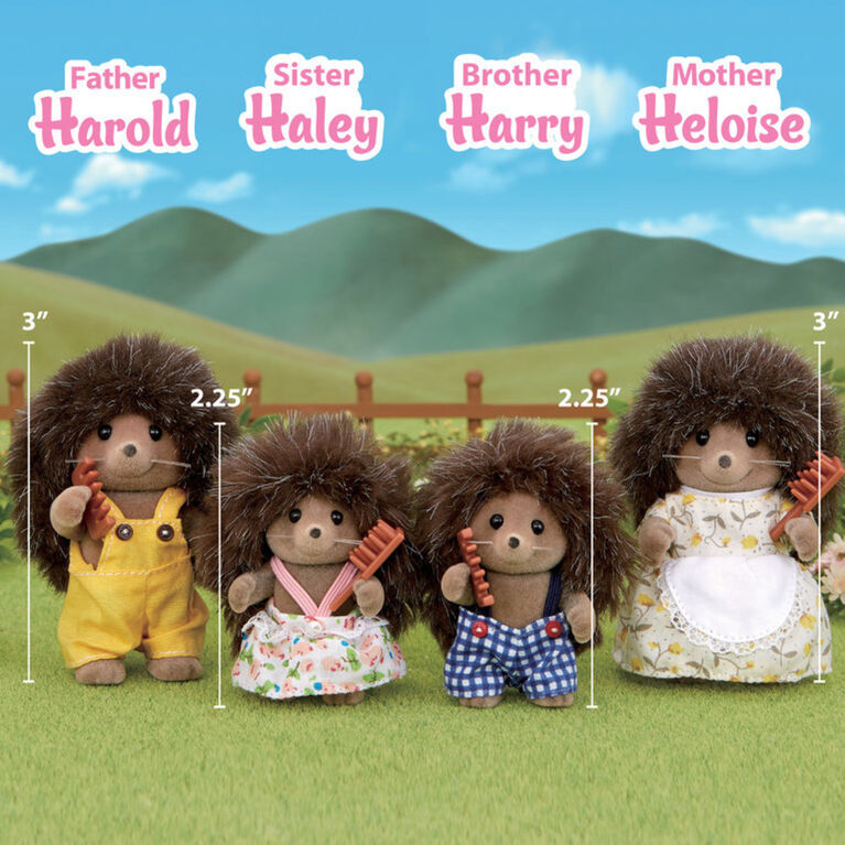 Calico Critters Hedgehog Family