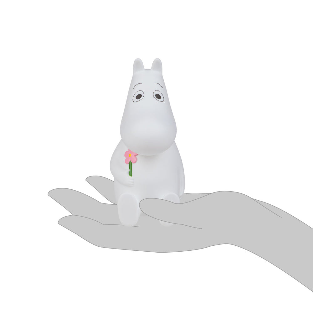 Moomintroll Holding a Flower Vinyl Coin Bank
