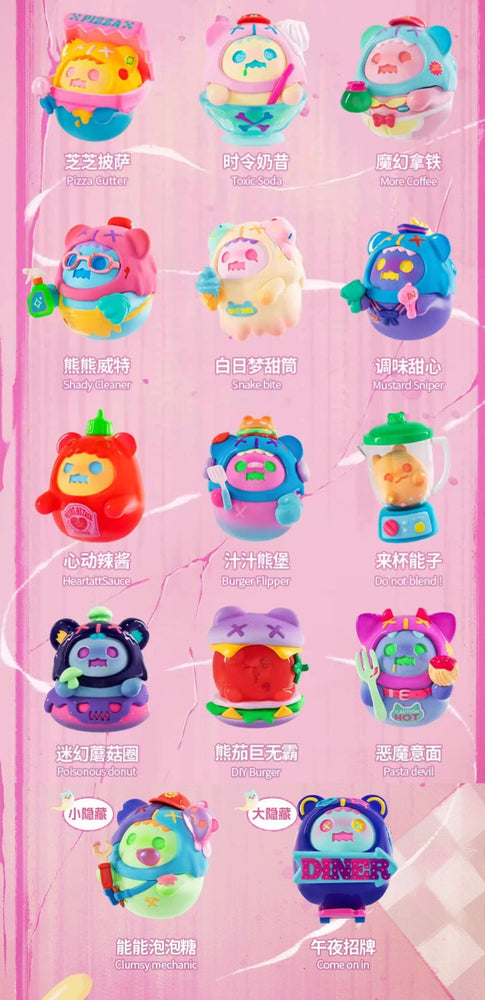 
                
                    Load image into Gallery viewer, SHINWOO - STRANGE GHOST DINER SERIES BLIND BOX
                
            