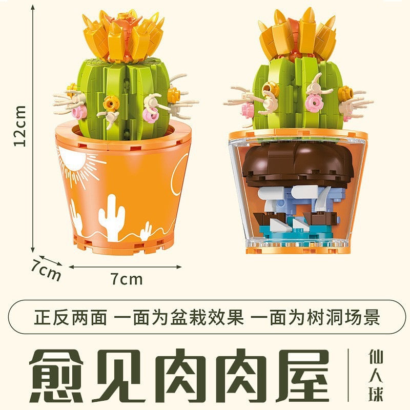 
                
                    Load image into Gallery viewer, Succulents Plants Blocks
                
            