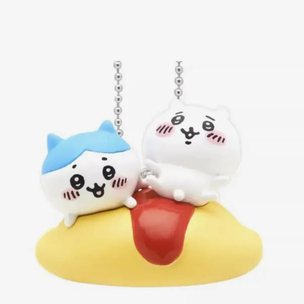 
                
                    Load image into Gallery viewer, Chiikawa Foodie Mascot Charm Blind Box Keychain
                
            