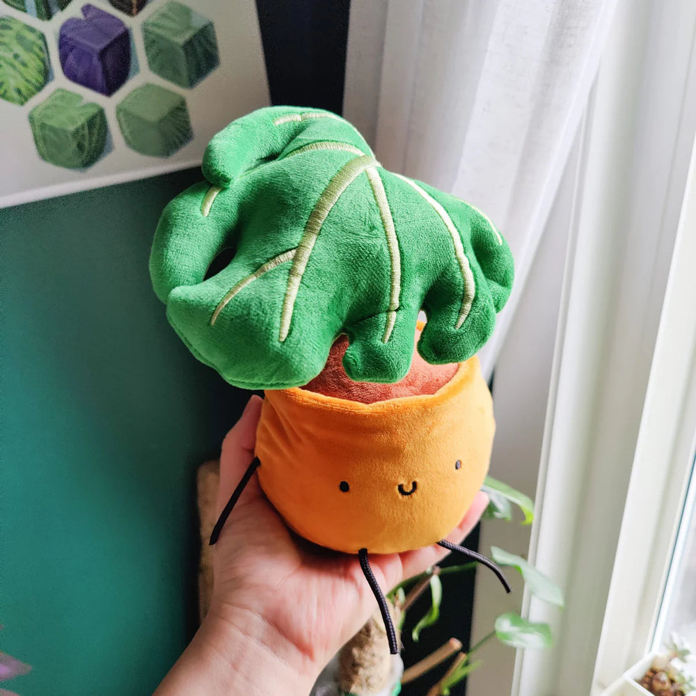 
                
                    Load image into Gallery viewer, Mochie the Monstera Plush
                
            