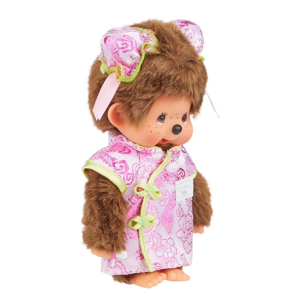 Monchhichi Girl In Traditional Chinese Dress Doll