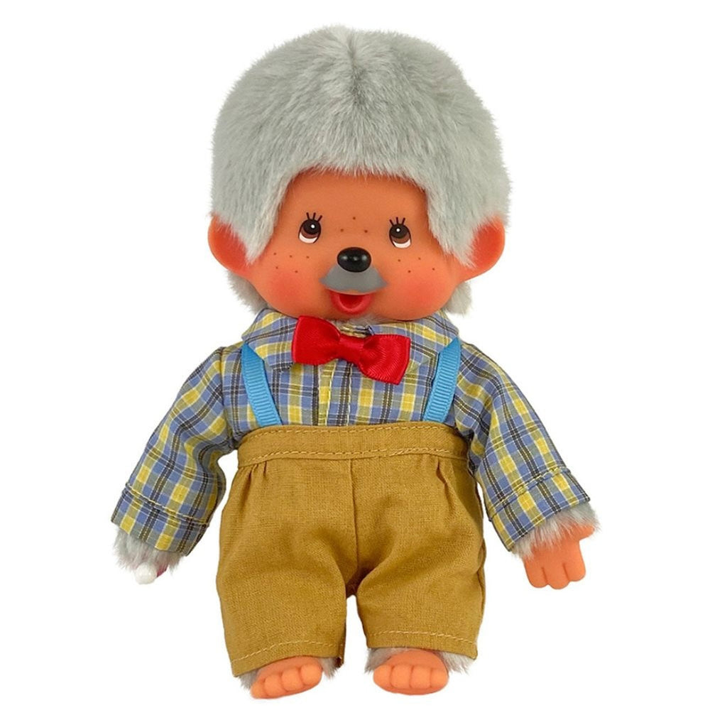 Monchhichi GrandPa Plush Doll