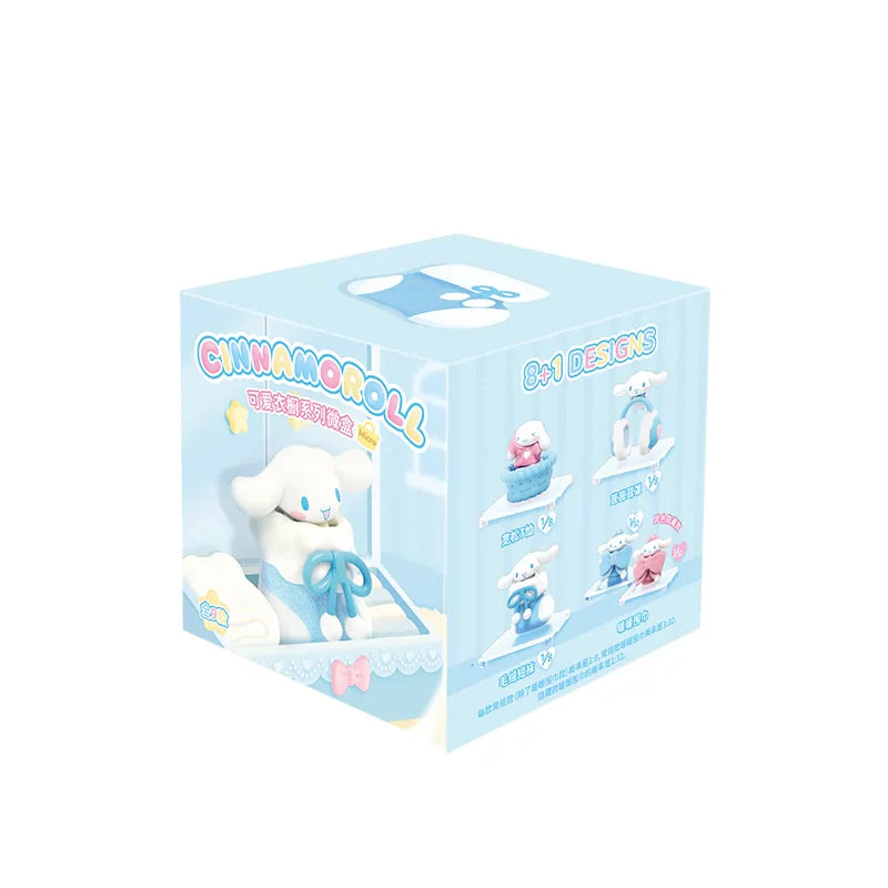 Cinnamoroll Furry Figure Cute Wardrobe Mini Blind Box