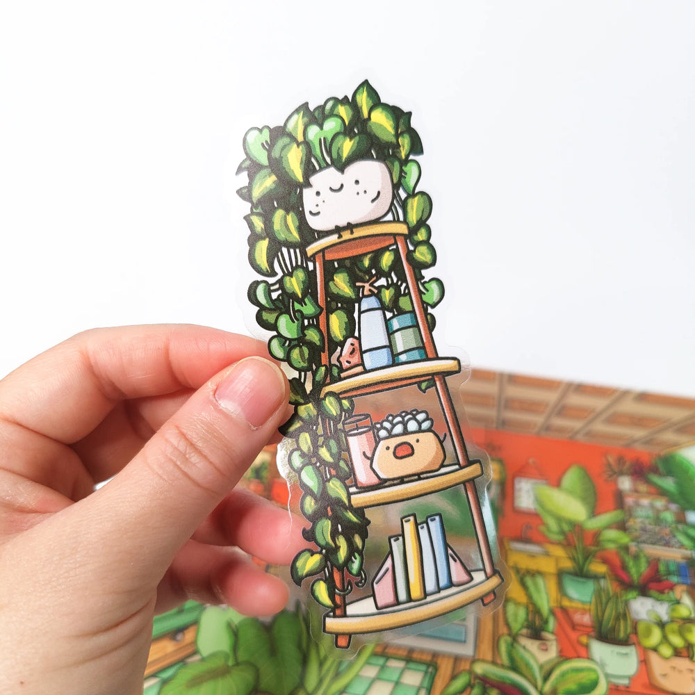 Rapunzel's Shelf Vinyl Sticker