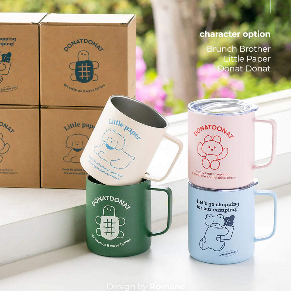 Camp Mugs with lid