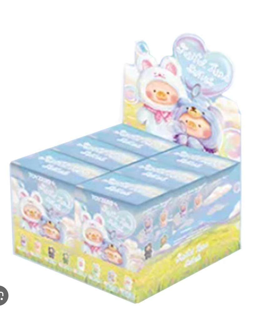 
                
                    Load image into Gallery viewer, LuLu the Piggy – Joyful Time Series Plush Keychain Blind Box
                
            