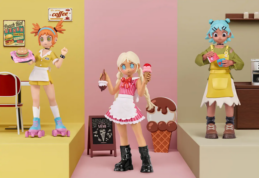 Peach Riot Rush Hour Series Figure Blind Box