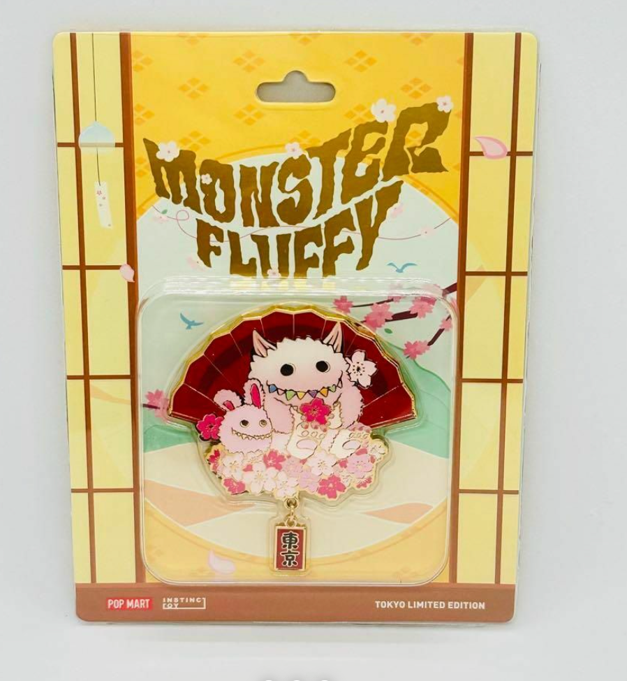 POP MART Instinctoy Monster FLuffy Tokyo Limited Edition Magnet