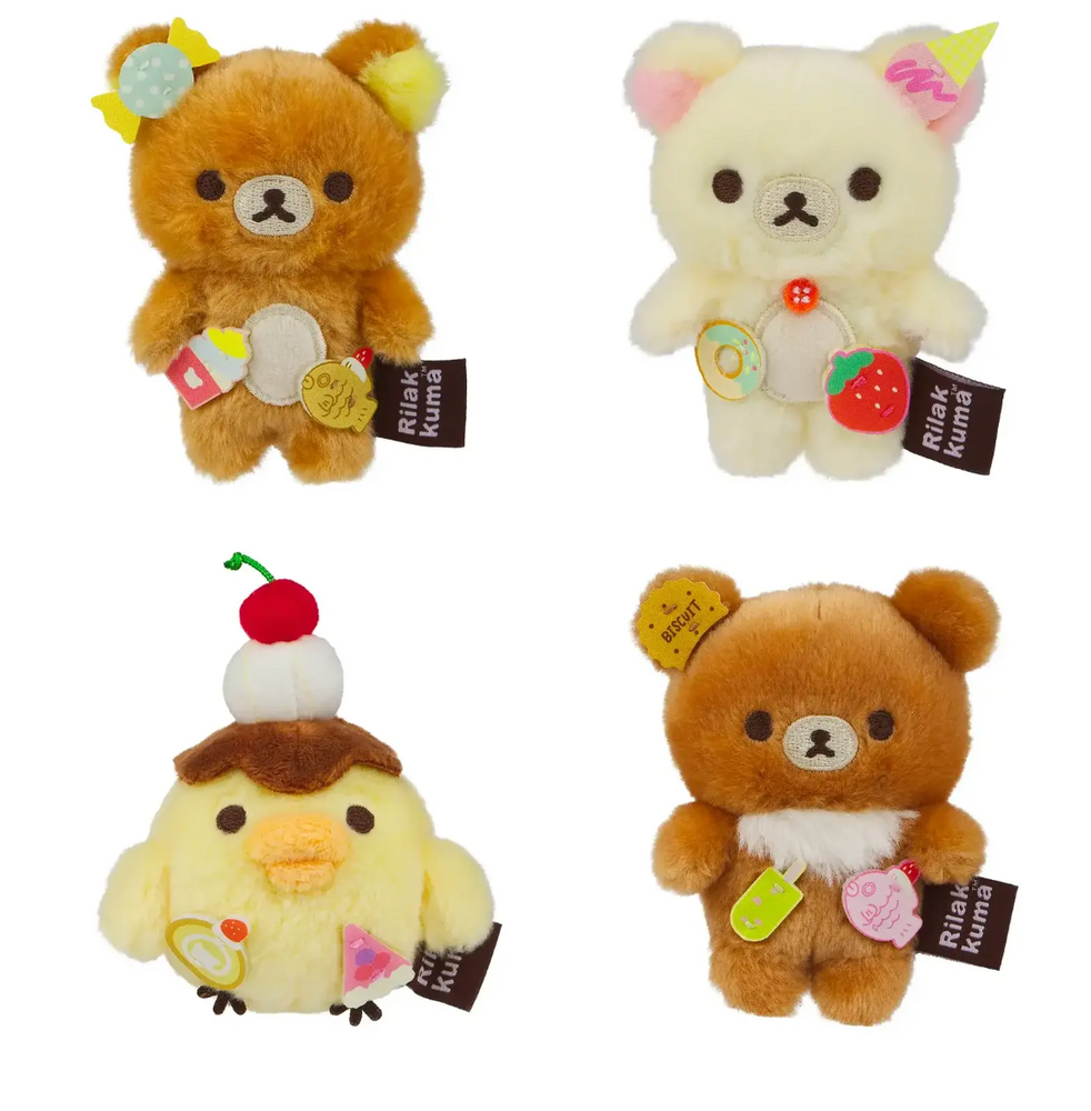 Rilakkuma & Friends San-X Keychain Plush Blind Box