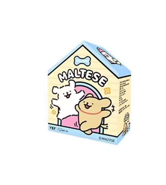 Maltese Dog - Happy Go! Go! Series Plush Blind Box