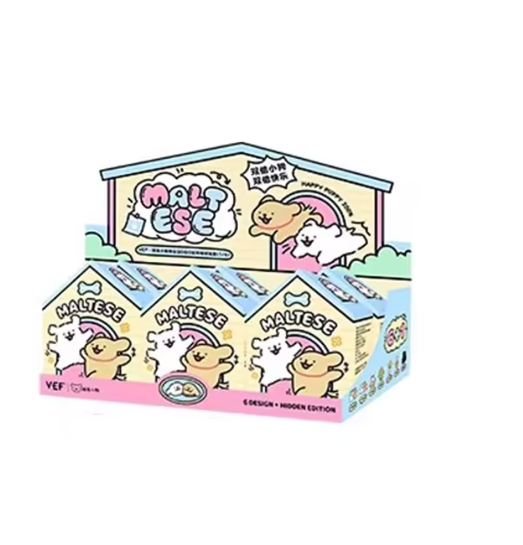 
                
                    Load image into Gallery viewer, Maltese Dog - Happy Go! Go! Series Plush Blind Box
                
            