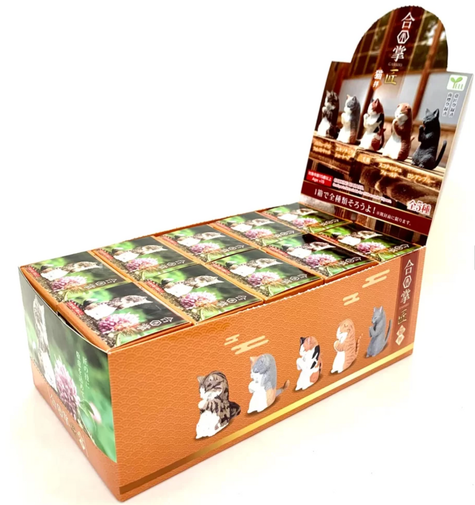 
                
                    Load image into Gallery viewer, GASSHO Takumi Blind Box - Praying Cat
                
            