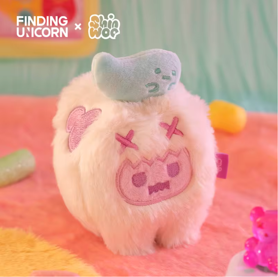 
                
                    Load image into Gallery viewer, Finding Unicorn ShinWoo Vampire Candy Shop Series Plush Blind Box
                
            