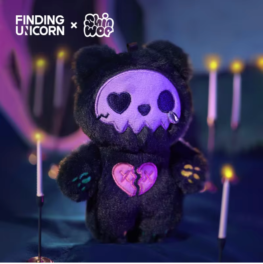 
                
                    Load image into Gallery viewer, Finding Unicorn ShinWoo Vampire Candy Shop Series Plush Blind Box
                
            