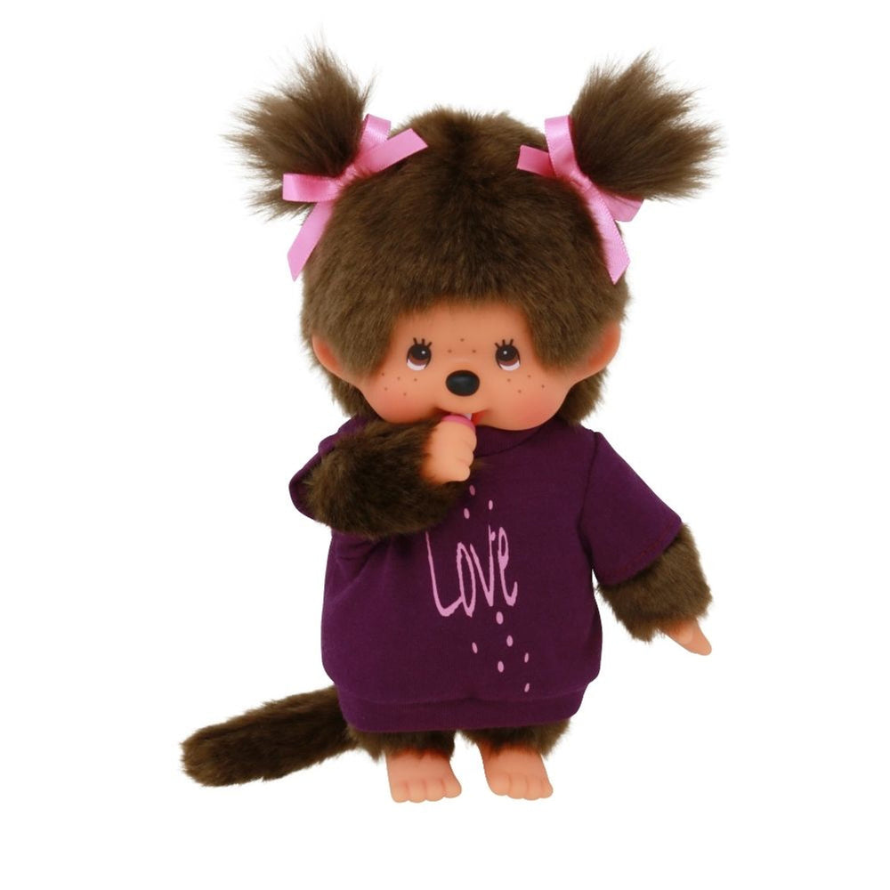 Sekiguchi Monchhichi Girl Tee "LOVE" Dress Plush Doll
