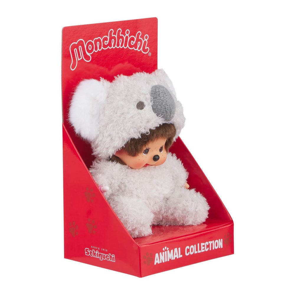 Sekiguchi Monchhichi Sitting Fluffy Koala Doll Plush