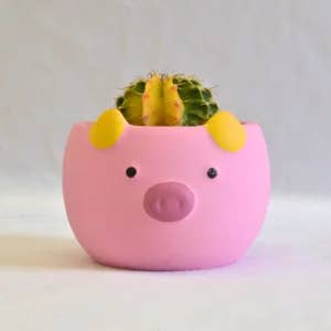 Colorful Matte Animal Pot