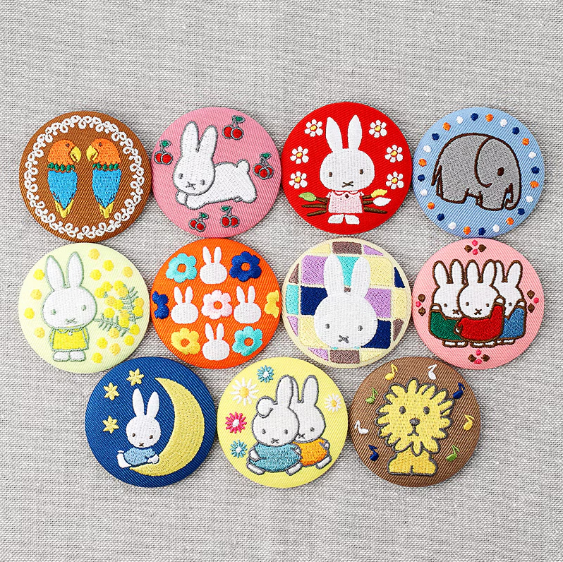 Miffy Embroidered Brooch Collection 2