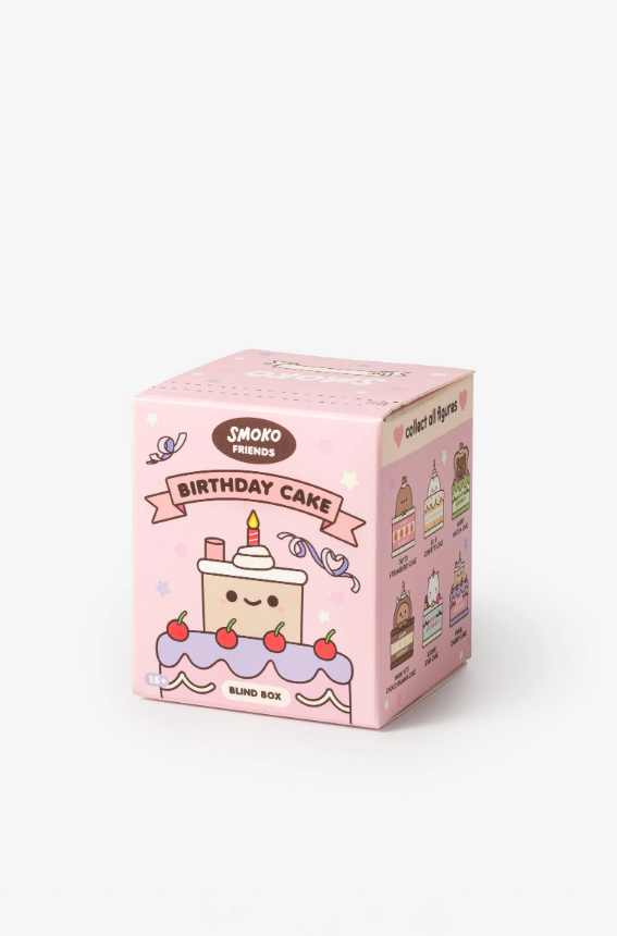 Smoko Friends Birthday Cake Blind Box Figure