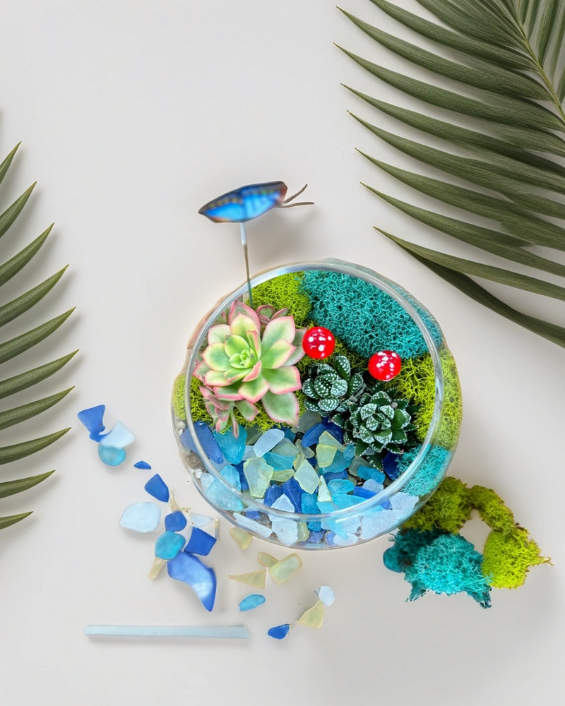 
                
                    Load image into Gallery viewer, DIY Moss + Succulent Arrangement Workshop
                
            