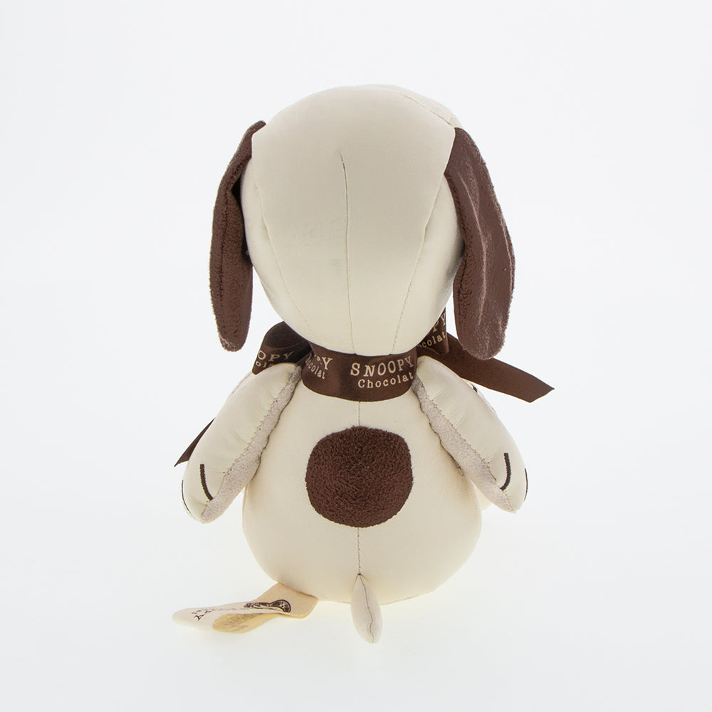 Snoopy Chocolat Leather Plush Toy