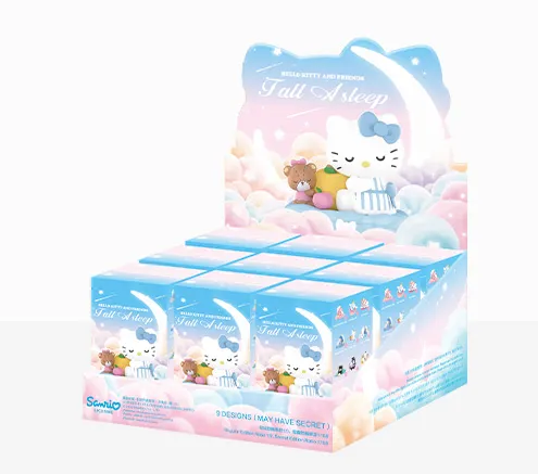 
                
                    Load image into Gallery viewer, Hello Kitty and Friends Fall Asleep Series Figures
                
            