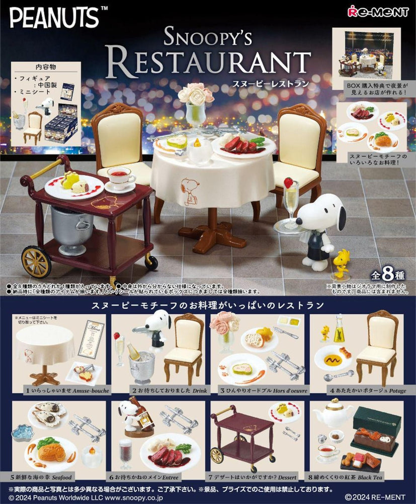 
                
                    Load image into Gallery viewer, Re-ment Dollhouse - Miniature Snoopy&amp;#39;s Restaurant
                
            