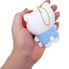 Sanrio x Mochimochi Panda Hello Kitty Mascot Keychain
