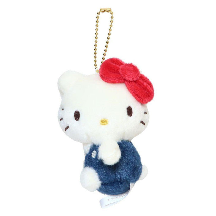 Sanrio Hello Kitty (70's) Ball Chain Mascot Plush Keychain