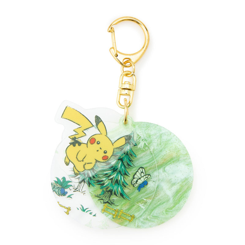 Pokémon Center Forest of Encounters Pikachu Keychain